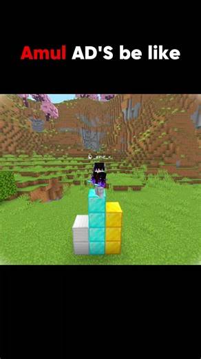 Amul Dudh but it’s Minecraft 🥛 | #memes #gugugaga