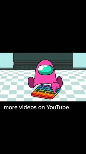 among us vs POP IT imposter 😂 #popit #animation #amasing #foryou #amongusvideo #minicrewmate #kills