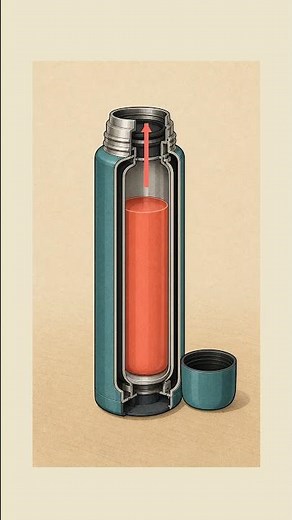 How a Thermos Keeps Hot and Cold Drinks