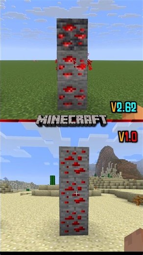 OLD VS NEW Minecraft Ore Comparison | Nostalgia