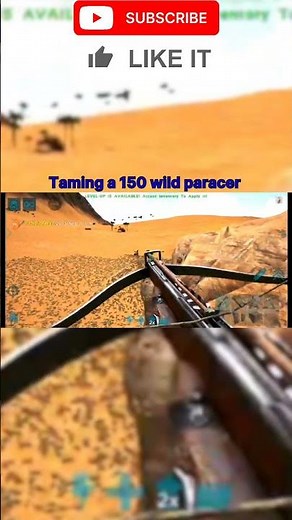 Taming a LEVEL 150 PARACER in ARK 😳 (Easy & Fast!) #jurassicworld