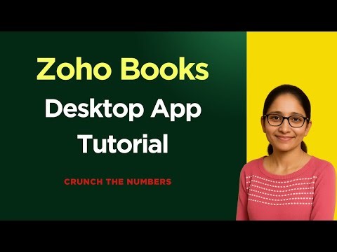 Zoho Books Malayalam - Zoho Books Desktop App Tutorial in Malayalam