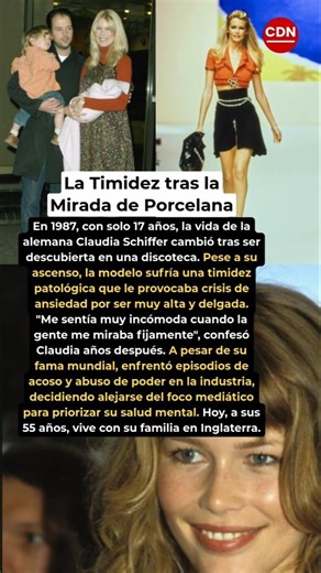 “Sentía que el Corazón se me Salía”: Claudia Schiffer #shorts