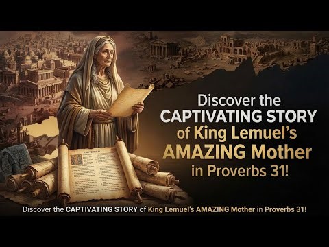 King Lemuel’s Amazing Mother in Proverbs 31!