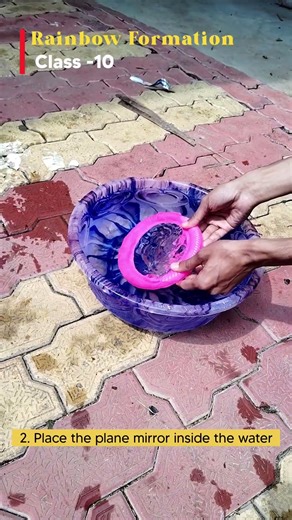 Rainbow Formation | Science Activity | Class-10