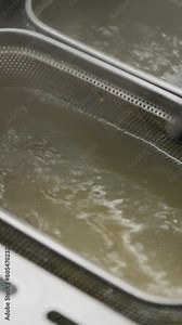 Putting Stuffed Pasta Inside The Boiling Water