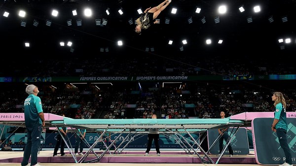 Trampoline gymnastics takes place for one day at the Olympics. Here's what it is and how it works