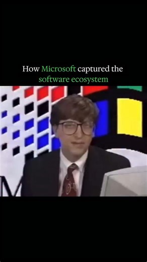 Trading News on Instagram: "In the early days of personal computing, one shift quietly decided where innovation would concentrate. Windows was not just another product launch. It became an environment developers wanted to build inside. As adoption grew, major software makers moved their applications over, not because they were forced to, but because users were already there. Word processors, spreadsheets, and productivity tools followed the platform with the most momentum. Once developers commit