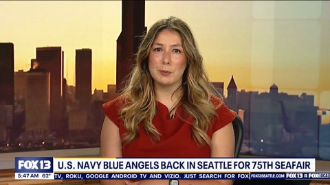 Blue Angels back in Seattle