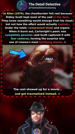 The Reactions in Alien s Chestburster Scene Were REAL 😳