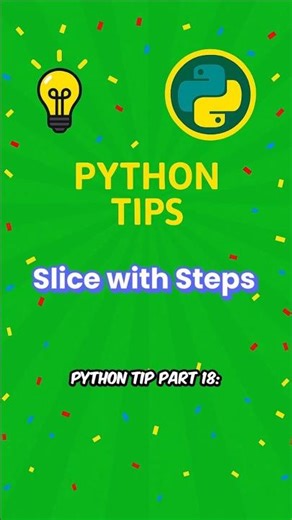 💡Python Tip part 18: Slicing Trick That Skips Letters! #shorts #pythontutorial