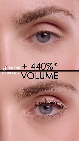 New Diorshow overvolume mascara: the perfect combination of volume and lash-by-lash definition.