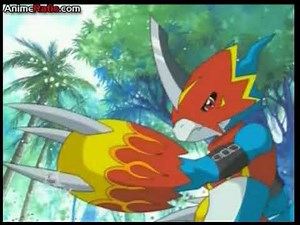 Flamedramon Arrives First Batte English Dub