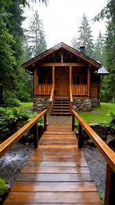 127K views · 6.1K reactions | Relaxing Rain, Creek & Fireplace Sounds ️️✨ #cabin #cabinlife #rain #fblifestyle | Comfort in Every Corner | Facebook