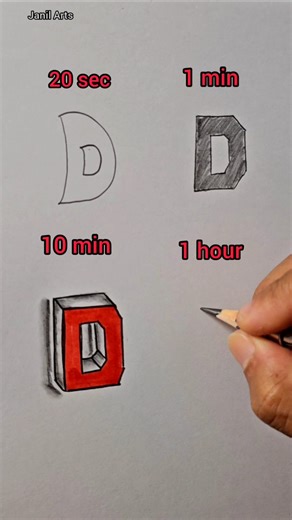 Letra D linda