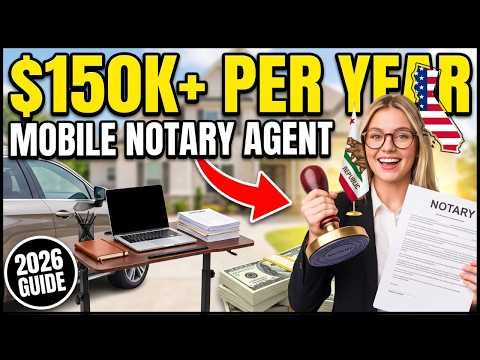 How To Start A Mobile Notary Business (2026) Mobile Notary Signing Agent Setup