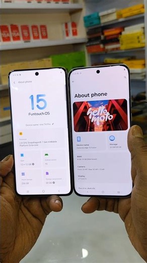 moto edge 70 fusion vs vivo t4 pro quick test compare ⚡first look & review