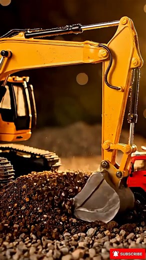 ASMR RC Excavator Morning Work: Realistic Construction Sounds for Relaxation #asmr Start your morning with satisfying ASMR construction vibes! 🚧 In this video, the RC excavator begins its day#viral#foryou#viral video #