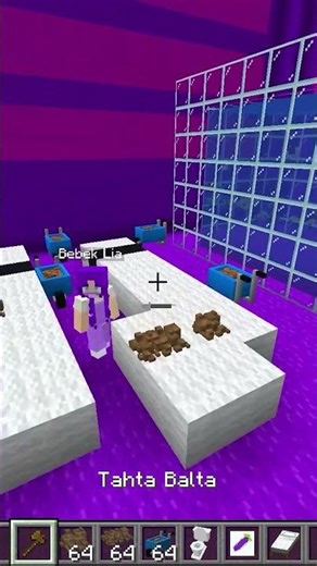 moni lia'ya yakalandı #minecraft #oyun #gaming