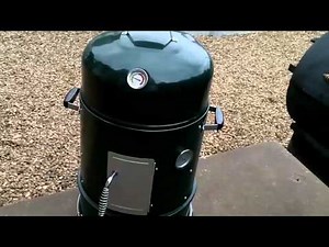 Master Forge Vertical Charcoal Smoker Part Two - and mods from UDS