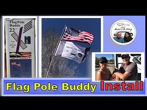 The Flag Pole Buddy 2.0 Kit | Easy Install On Your RV