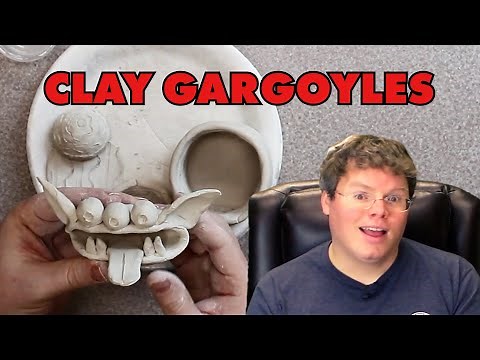 Gargoyles - Basic Hand-Building with Clay (Air-Dry Stonex)