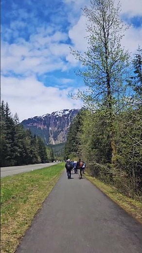Mendenhall Glacier Alaska on a Budget 🏔️ DIY 1.5 Mile Walk + Stunning Mountain Views
