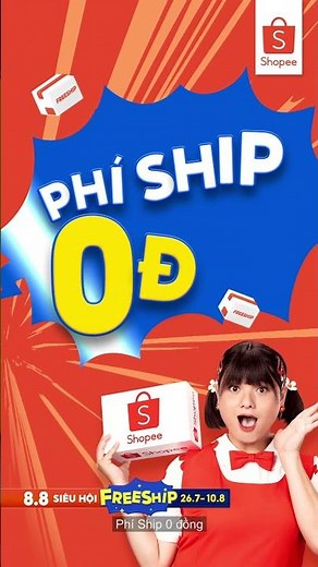🔥 SHOPEE 8.8 SIÊU HỘI FREESHIP - PHÍ SHIP 0 ĐỒNG, FREESHIP XTRA ĐẾN 500,000 ĐỒNG ( 26.7 - 8.8 ) 🔥