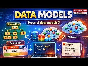 Data Models in DBMS | Types of Data Models Explained | TechWith Sam💥
