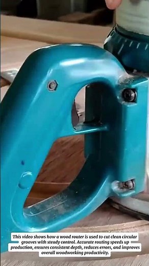 Perfect Circular Grooves with a Wood Router