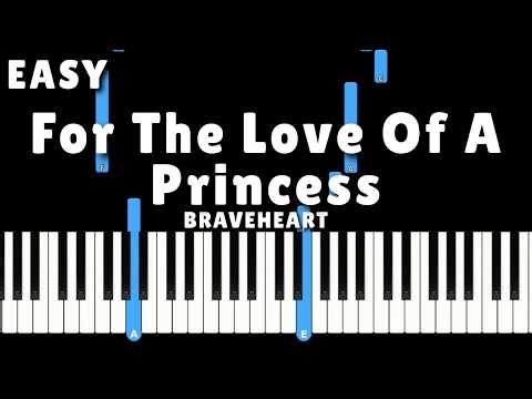 Braveheart - For the Love of a Princess | Easy Piano Tutorial