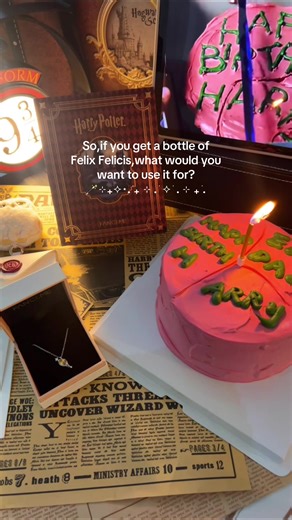 Using Felix Felicis: A Magic Wishlist for Harry Potter Fans