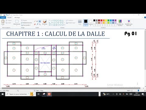🌎 Séance n°002 CALCUL DE STRUCTURE A LA MAIN D'UN APPARTEMENT R+5 I CHAP 1 : CALCUL DE LA DALLE