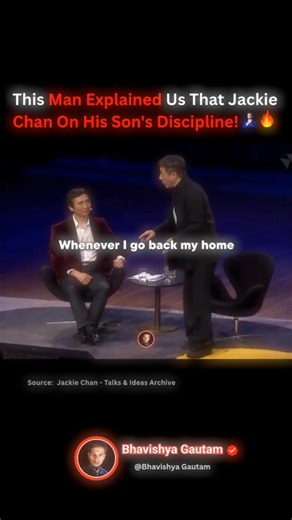This Man Explained That Jackie Chan On His Son's Discipline!👨🏻‍🍼🤑🔥#rich #money #usa #podcast #shorts