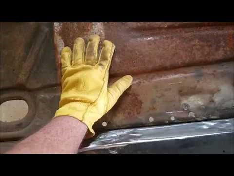 69 Camaro driver side floor pan install