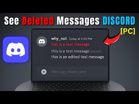 How to See Deleted Messages on DISCORD (PC )