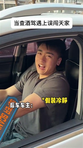 为啥都是查酒驾 他就可以走？ #搞笑 #沙雕剧情 #搞笑视频