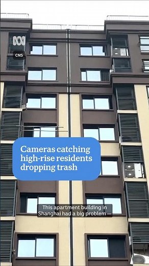 Using AI to capture high rise litterers | ABC News