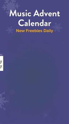 New free music theory downloads every day with our Music Advent Calendar! Count down the days of Christmas with daily holiday music fun 🙂 Link in bio! #free #freebies #homeschool #piano #music #advent | Hoffman Academy