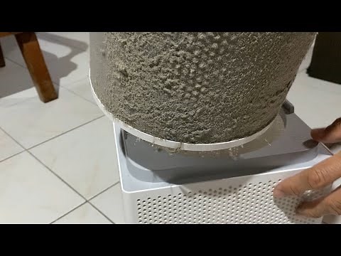 Demonstration on how to clean the filter of XIAOMI Smart Air Purifier 4 Lite