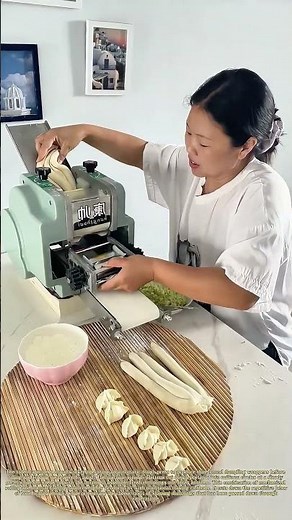 Rolling Dough: How An Automated Press Makes Wrappers For Hand-Folded Dumplings