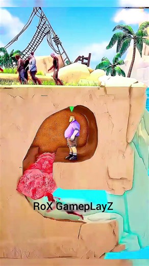 Scary Parachute Jump & Secret Survival Base Adventure 🪂🌾🐔