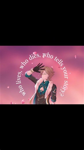 who lives, who dies, who tells your story? (animatic) #aventurine #hsr #honkaistarrail #hamilton