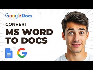 How to Convert Word Document to Google Docs (Easiest Way) (2026 Guide)