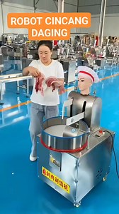 Robot cincang daging Cocok bagi yg malas mencincang daging #robot #teknologi #robotkoki | Inyomangede Wismaya