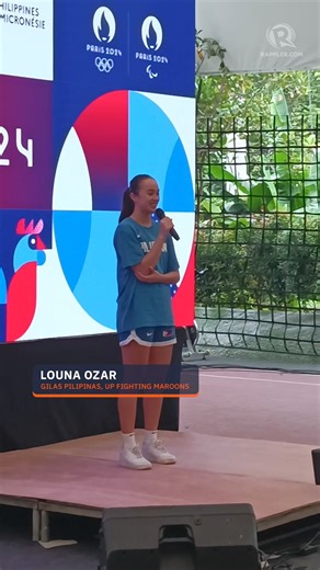 UAAP standouts Ozar, Gepuela wish PH Olympians, Ivorian Maxine Esteban well in Paris WATCH: Louna Ozar, a Filipino-French star player of Gilas Pilipinas and the UP women's basketball team, lauds the Philippines' 22 Olympians and the French Olympics hosts after a stunning opening ceremony in Paris. UP Fencing Team captain Careese Gepuela, meanwhile, singles out good luck wishes to top Filipina fencers Samantha Catantan and naturalized Ivorian Maxine Esteban amid their respective medal bids. Follo