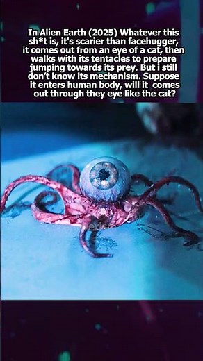 In Alien Earth (2025) Forget Facehugger