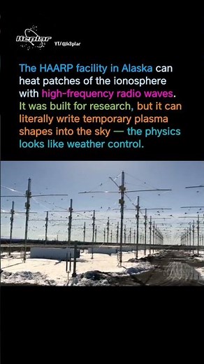 ⚡ HAARP: The Alaskan Facility That Can Paint the Sky with Plasma