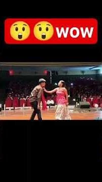 “College Stage Par Couple Ka Zabardast Dance 💃🕺”“Romantic College Couple Dance Performance