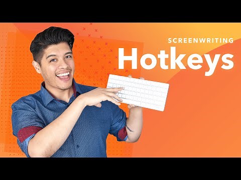Screenwriting Tutorial: How to Use Keyboard Shortcuts